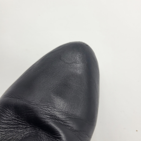 Aldo Black Leather Knee-High Boots - Picture 12 of 12